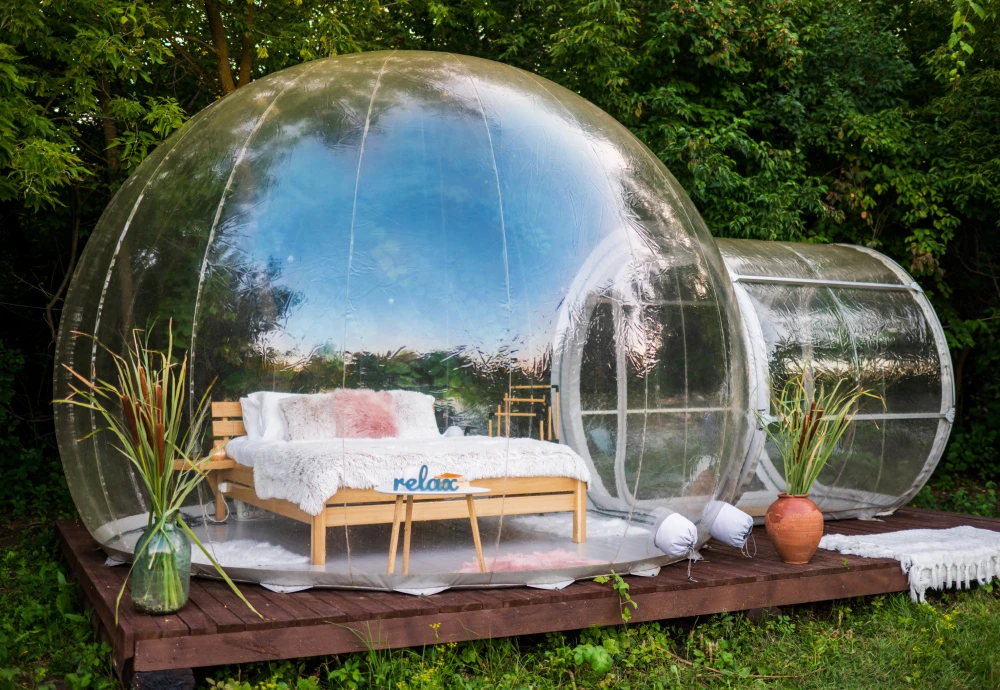 bubble winter tent